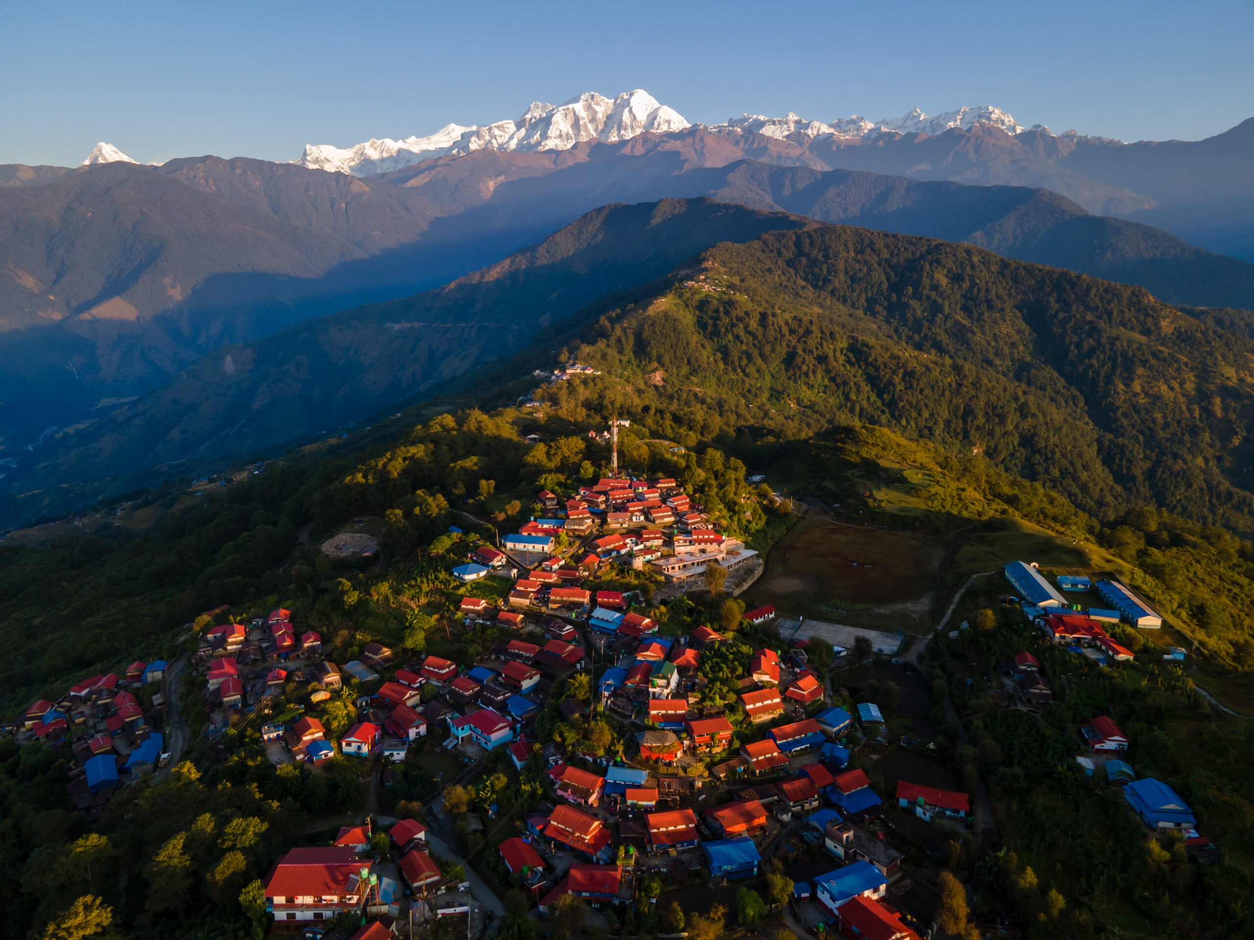 Sikkim mountain view