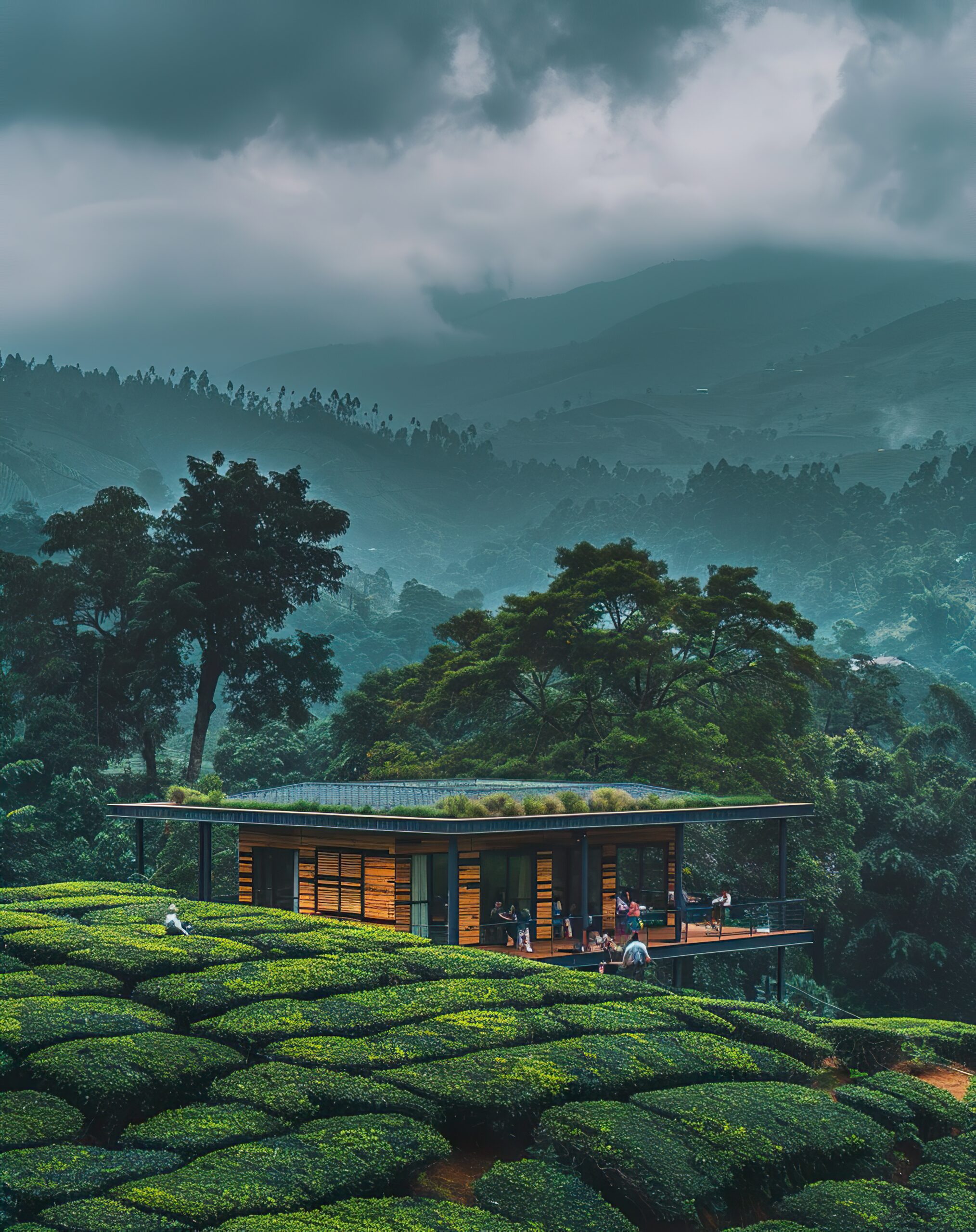 Darjeeling tea garden